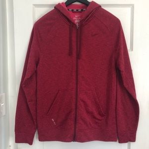 Men’s Nike Dri Fit Hoodie Sweatshirt Pink Magenta